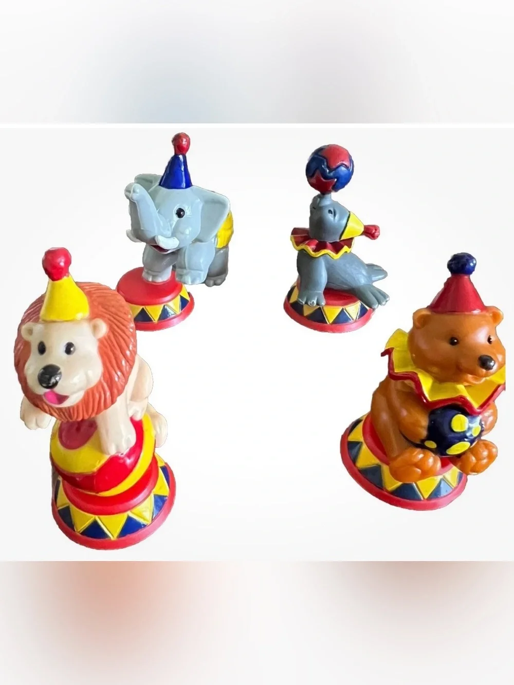Wilton VINTAGE Circus Animal Cake Decorations - 1994